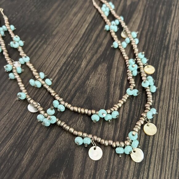 Two-Layer Beaded Necklace ASO Alex Russo - Picture 5 of 7